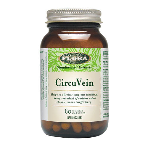 Flora Circu Vein Vegetarian Capsules, 60 Ea